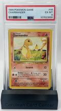 1999 Pokémon Base Set Charmander #46/102 PSA 6