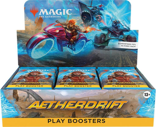 Magic The Gathering Aetherdrift Play Booster Display
