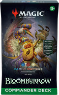 Magic The Gathering Bloomburrow Family Matters Commander Deck