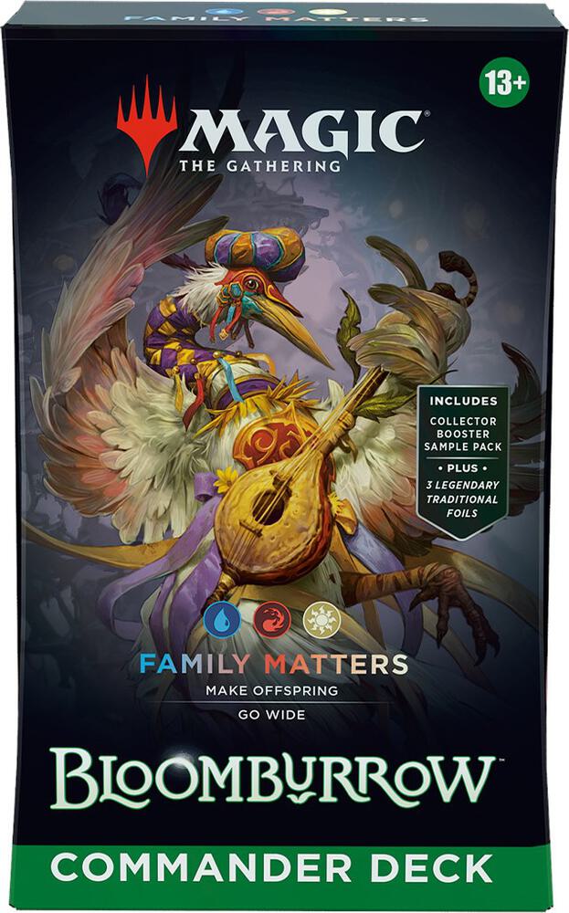 Magic The Gathering Bloomburrow Family Matters Commander Deck
