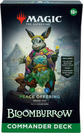 Magic The Gathering Bloomburrow Peace Offering Commander Deck