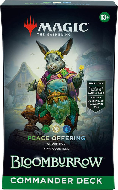 Magic The Gathering Bloomburrow Peace Offering Commander Deck