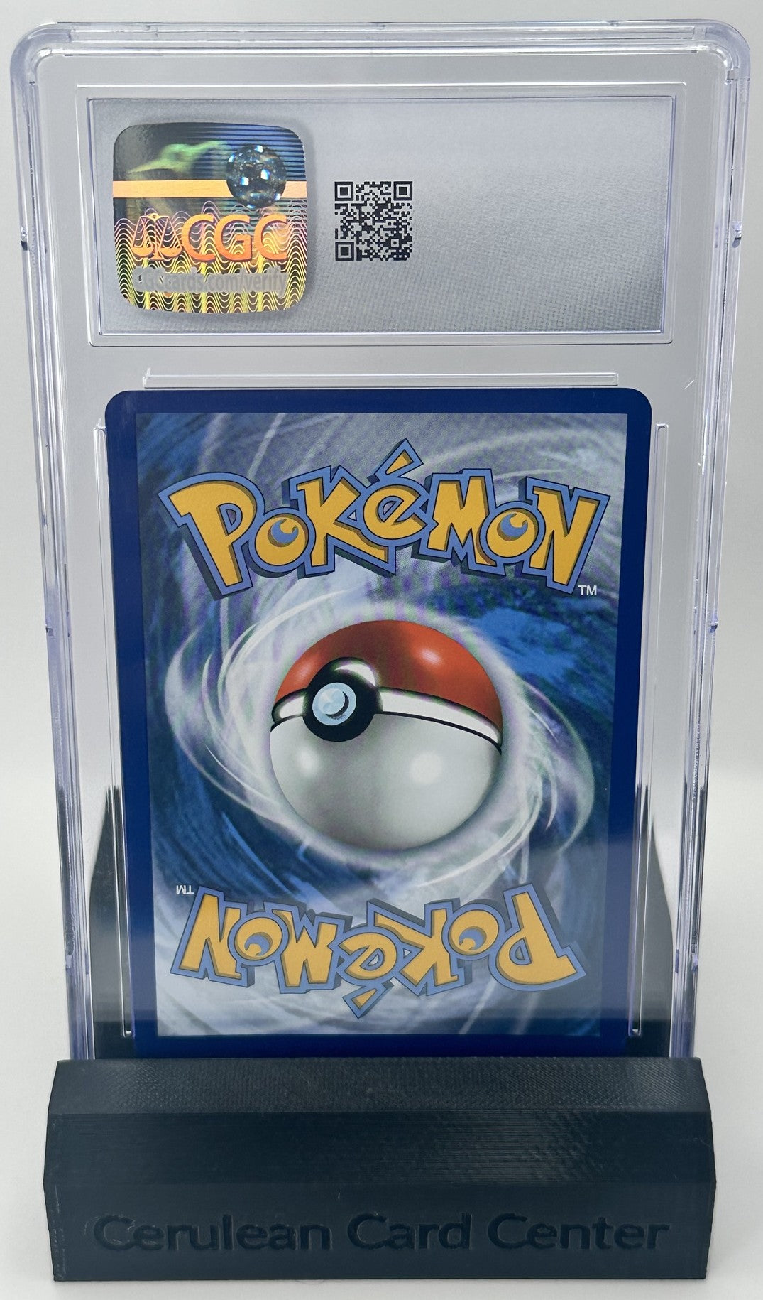 Back of Sandaconda V 252/264 Fusion Strike CGC 9.5 graded card