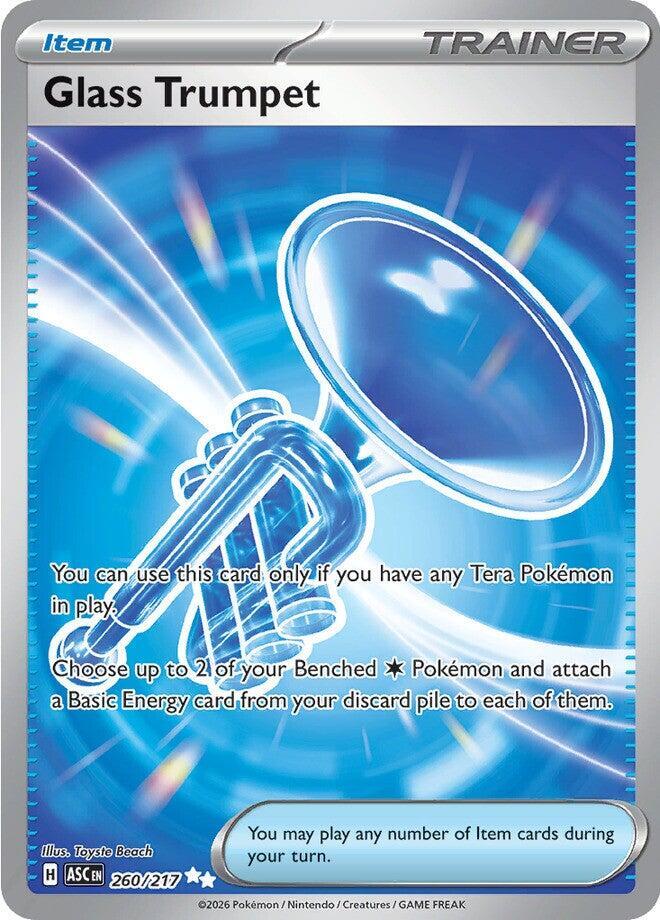 Pokémon Ascended Heroes Glass Trumpet 260/217 Ultra Rare