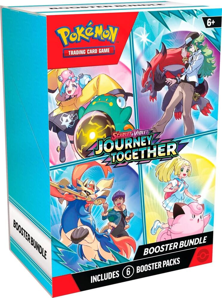 Pokémon TCG Journey Together Booster Bundle with 6 Booster Packs