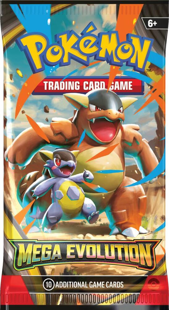 Pokémon TCG Mega Evolution Booster Pack – 10 Cards