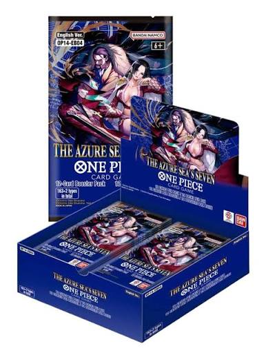One Piece Card Game The Azure Sea's Seven OP14-EB04 Booster Box