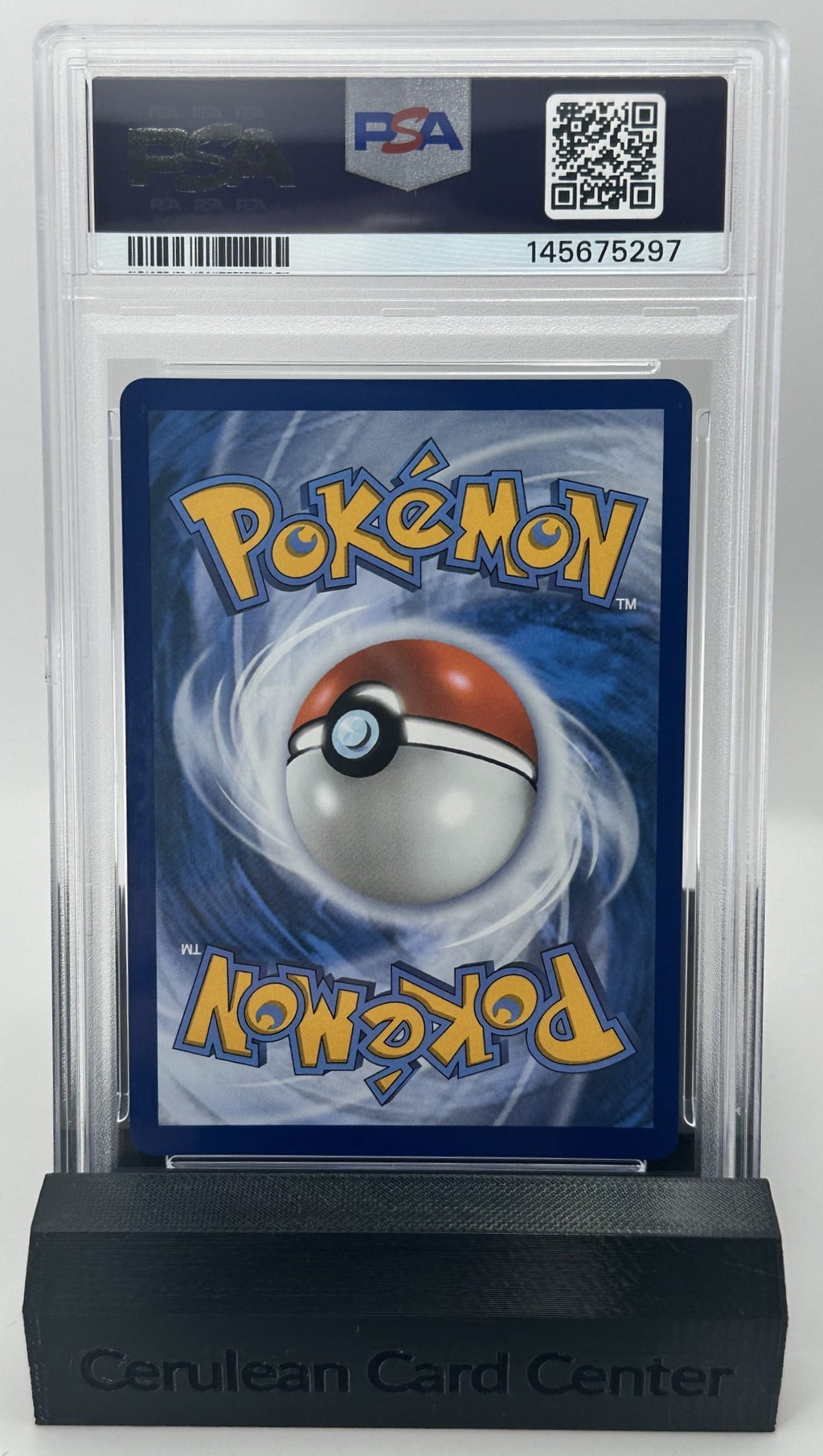 Back of Pokémon Phantasmal Flames Toxtricity #103/094 PSA 10 graded card