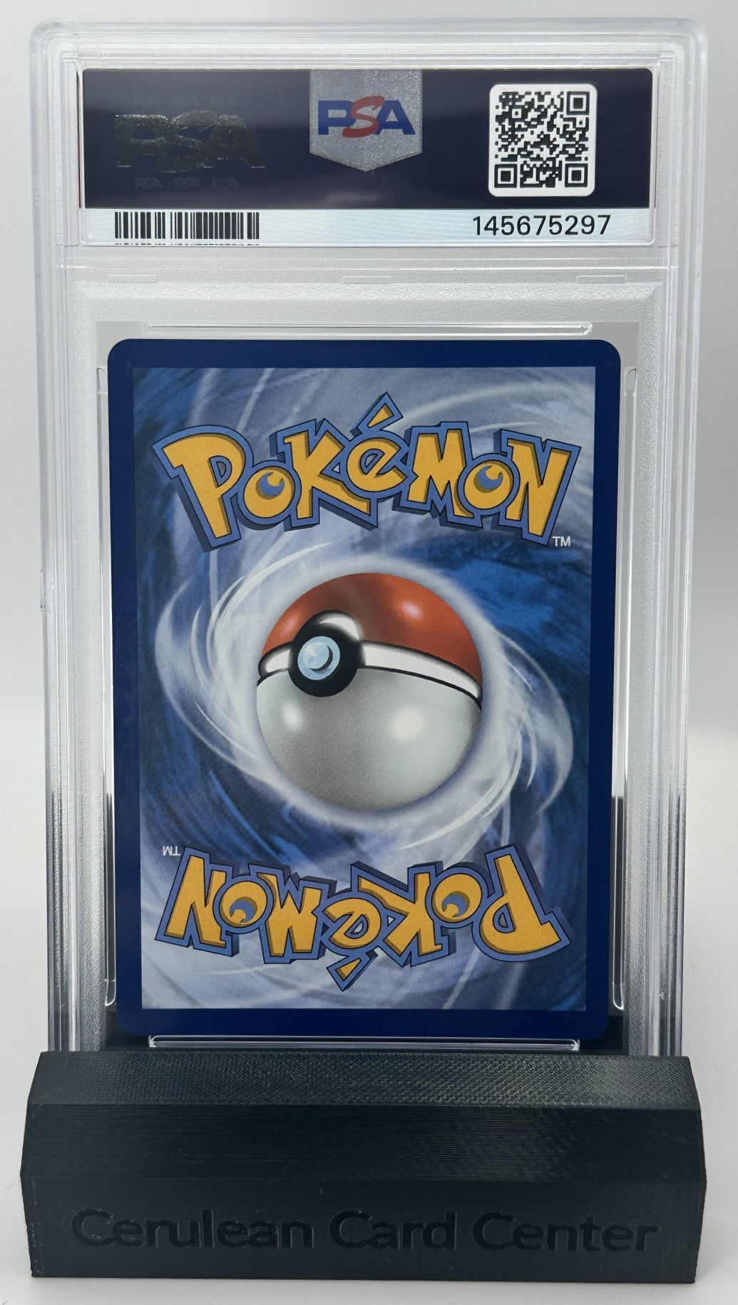 Back of Pokémon Phantasmal Flames Toxtricity #103/094 PSA 10 graded card