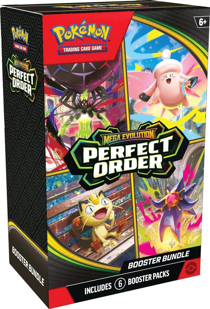 Pokémon TCG Perfect Order Booster Bundle with 6 Booster Packs