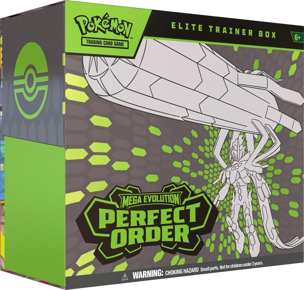 Pokémon TCG Perfect Order Elite Trainer Box with 9 Booster Packs