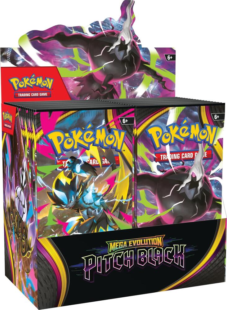 Pokémon TCG Pitch Black Booster Box with 36 Booster Packs