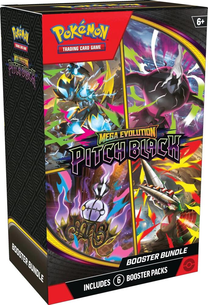 Pokémon TCG Pitch Black Booster Bundle with 6 Booster Packs