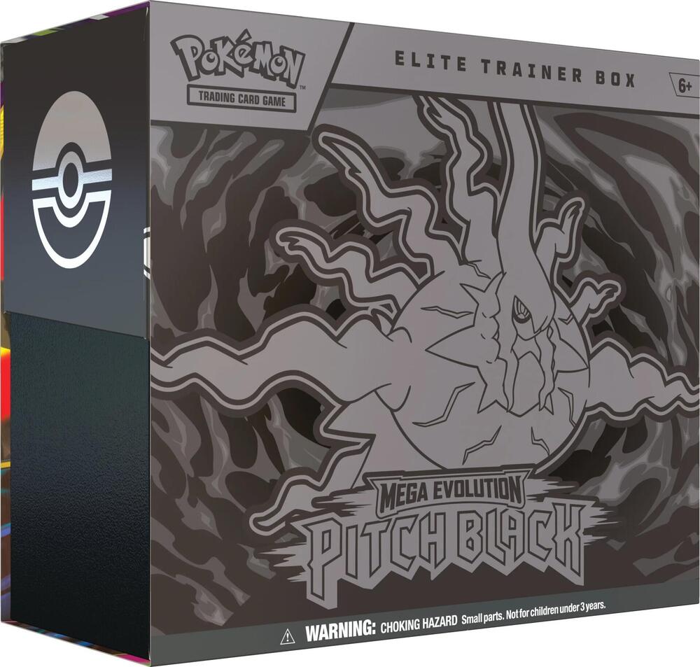 Pokémon TCG Pitch Black Elite Trainer Box with 9 Booster Packs